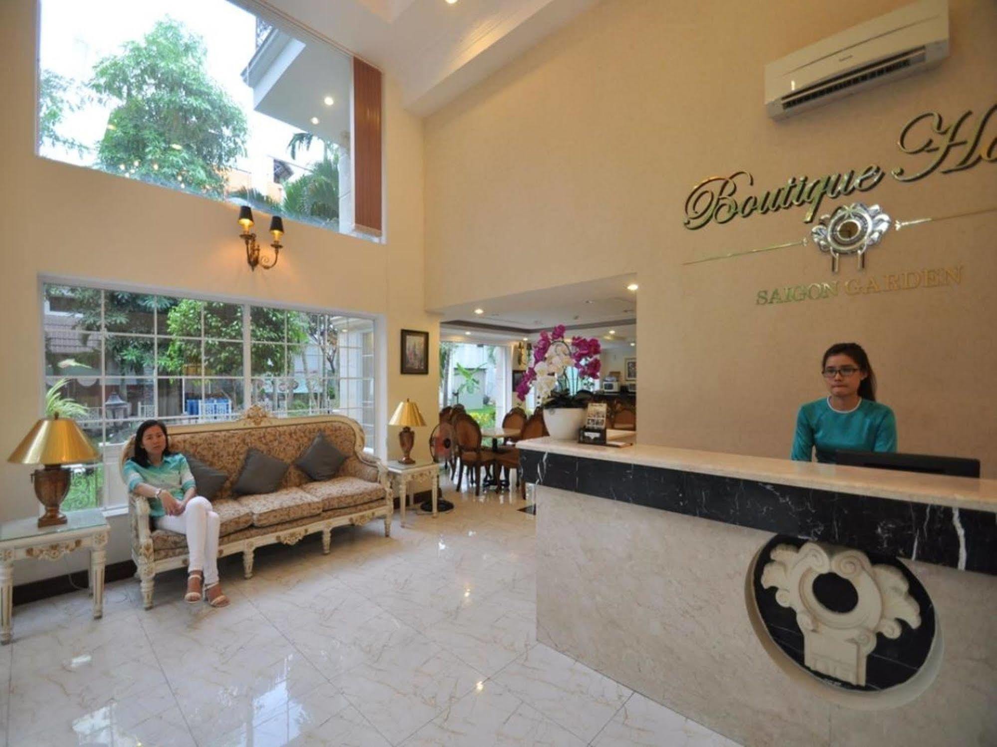 Boutique Garden Hotel Ho Chi Minh-stad Buitenkant foto