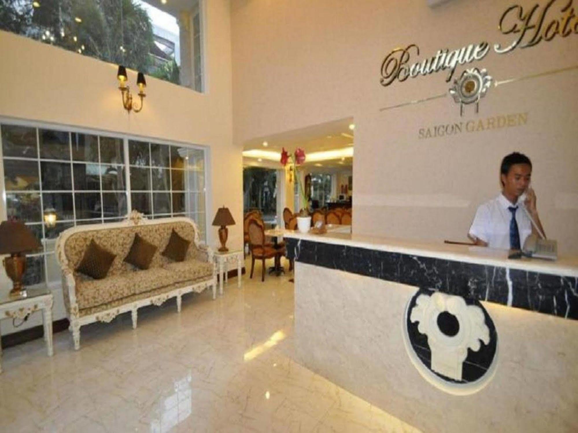 Boutique Garden Hotel Ho Chi Minh-stad Buitenkant foto